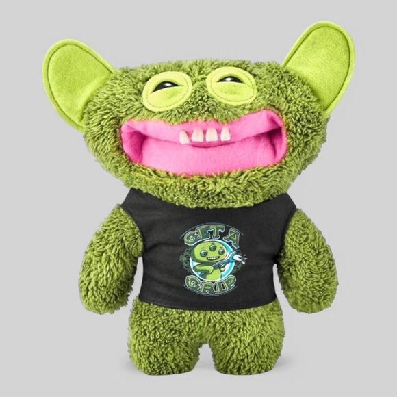 Fuggler FuggGlow Reek-O / Grin Grin Glow In The Dark Edition Plush ZURU Set Of 2 - Picture 2 of 6